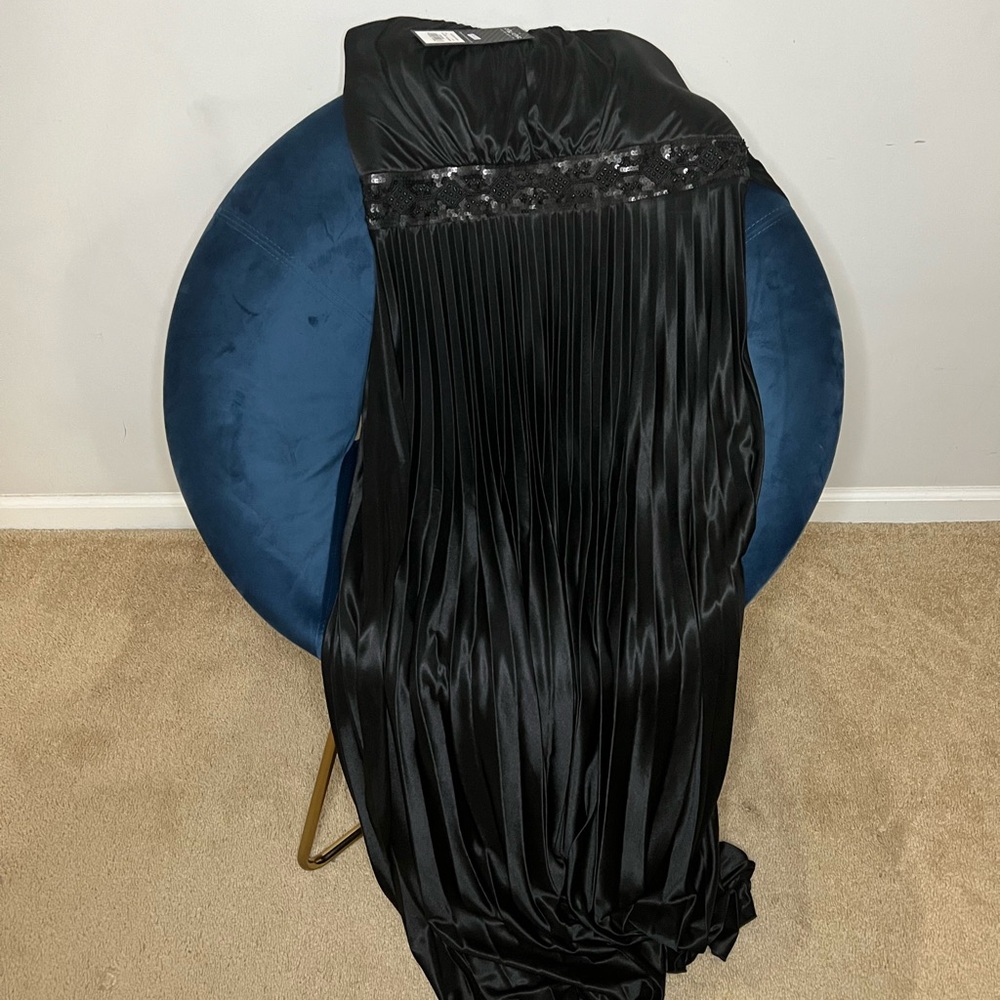 City Chic Elegant Black Strapless Dress